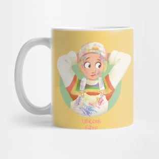 the girl unicorn store Mug